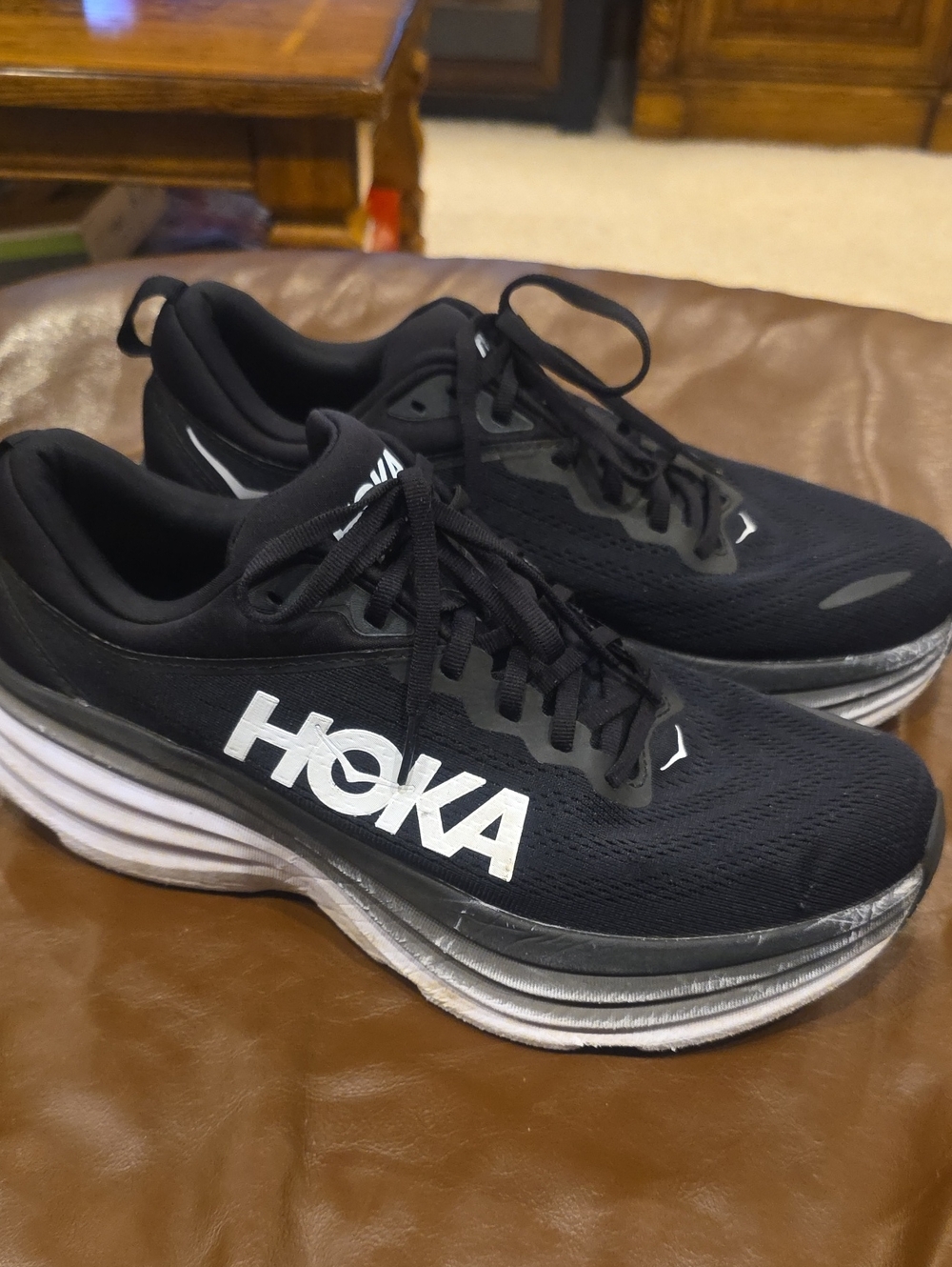 Hoka Bondi 8 Mens Shoes Sz 11D